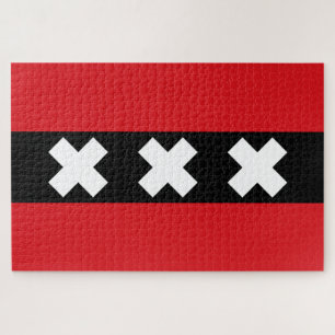 Quebra-cabeça Bandeira de Amesterdã