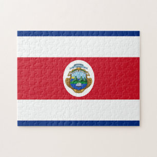 Quebra-cabeça Bandeira de Costa Rica