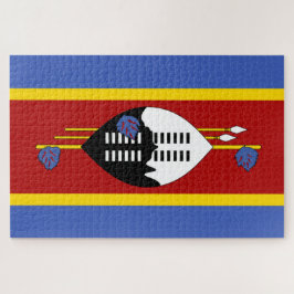 Quebra-cabeça Bandeira de Eswatini (Suazilândia)