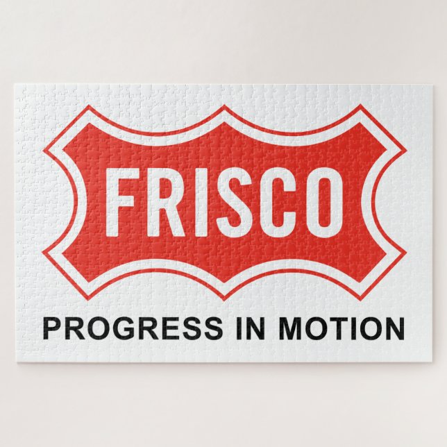 Quebra-cabeça Bandeira de Frisco (Cidade do Texas) (Horizontal)
