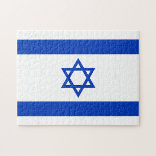 Quebra-cabeça Bandeira de Israel