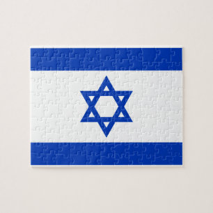 Quebra-cabeça Bandeira de Israel