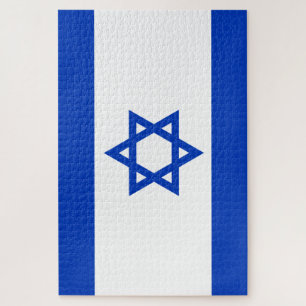 Quebra-cabeça bandeira de Israel