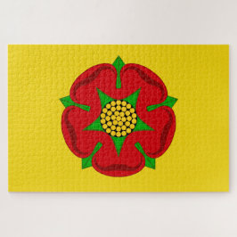 Quebra-cabeça Bandeira de Lancashire