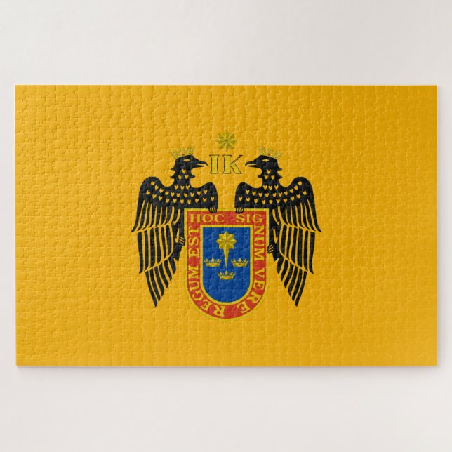 Quebra-cabeça Bandeira de Lima (Peru) (Horizontal)