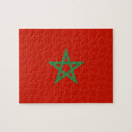 Quebra-cabeça Bandeira de Marrocos