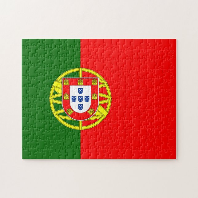 Quebra-cabeça Bandeira de Portugal (Horizontal)