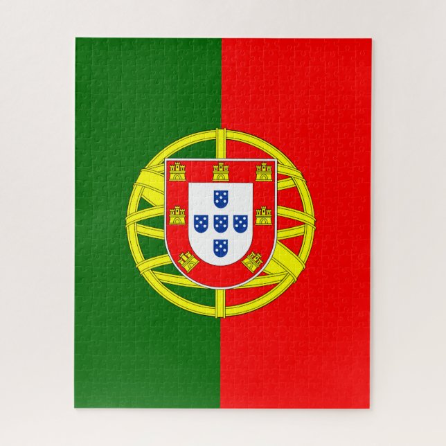 Quebra-cabeça Bandeira de Portugal Quebra-cabeça, 16" x 20", 520 (Vertical)
