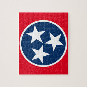 Quebra-cabeça Bandeira de Tennessee