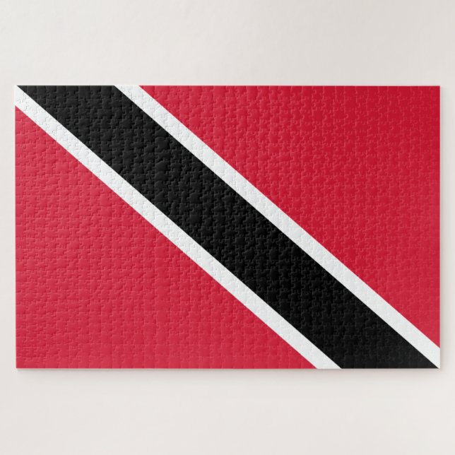 Quebra-cabeça Bandeira de Trinidad e Tobago (Horizontal)