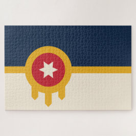 Quebra-cabeça Bandeira de Tulsa (Oklahoma)