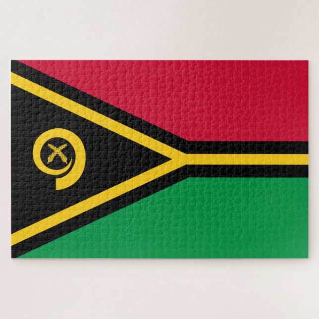 Quebra-cabeça Bandeira de Vanuatu (Horizontal)