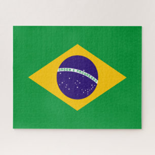 Quebra-cabeça Bandeira do Brasil