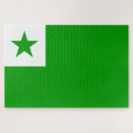 Quebra-cabeça Bandeira do Esperanto