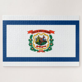 Quebra-cabeça Bandeira do Estado da Virgínia Ocidental