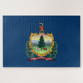 Quebra-cabeça Bandeira do Estado de Vermont