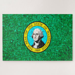 Quebra-cabeça Bandeira do Estado de Washington