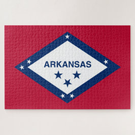 Quebra-cabeça Bandeira do estado do Arkansas