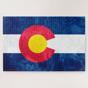 Quebra-cabeça Bandeira do Estado do Colorado