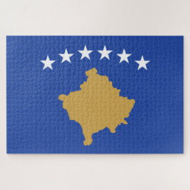 Quebra-cabeça Bandeira do Kosovo