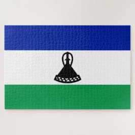 Quebra-cabeça Bandeira do Lesoto