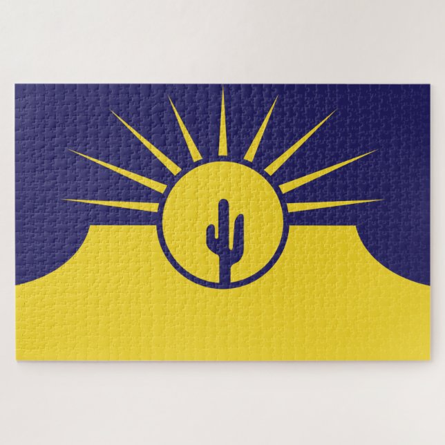 Quebra-cabeça Bandeira do Mesa (Arizona, EUA) (Horizontal)