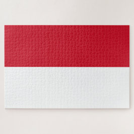 Quebra-cabeça Bandeira do Mônaco