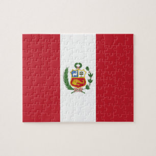 Quebra-cabeça Bandeira do Peru