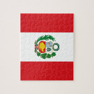 Quebra-cabeça Bandeira do Peru