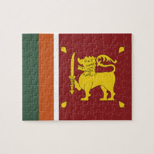 Quebra-cabeça Bandeira do Sri Lanka