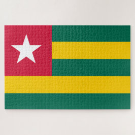 Quebra-cabeça Bandeira do Togo