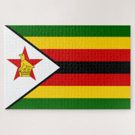 Quebra-cabeça Bandeira do Zimbábue