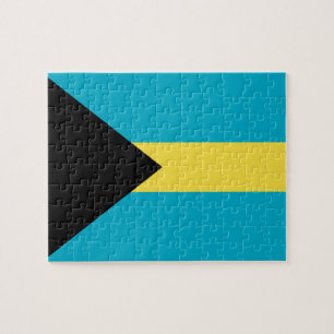 Quebra-cabeça Bandeira dos Bahamas