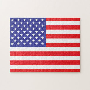 Quebra-cabeça Bandeira dos Estados Unidos da América