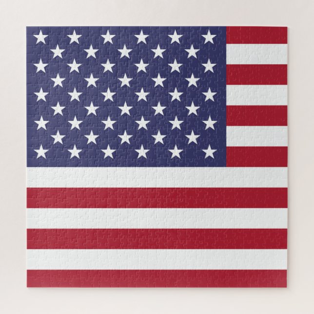 Quebra-cabeça Bandeira dos EUA Estados Unidos da América (Vertical)