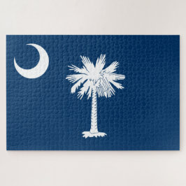 Quebra-cabeça Bandeira Estadual da Carolina do Sul