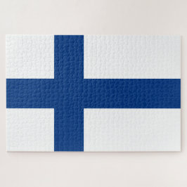 Quebra-cabeça Bandeira finlandesa (Finlândia)
