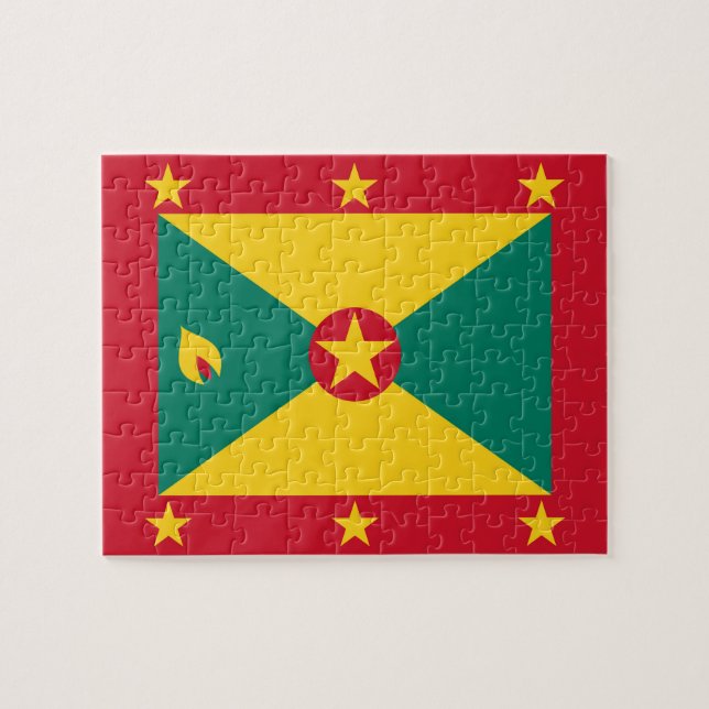 Quebra-cabeça Bandeira Granada (Horizontal)