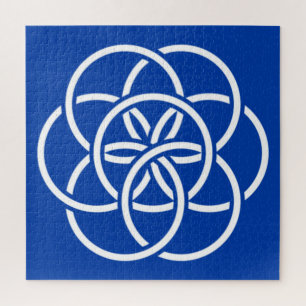 Quebra-cabeça Bandeira Internacional do Planeta Terra