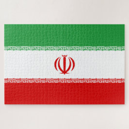 Quebra-cabeça Bandeira Iraniana (Irã) (Persa)