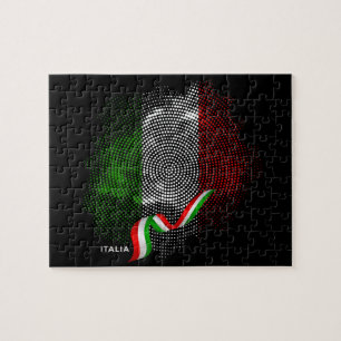 Quebra-cabeça bandeira italiana