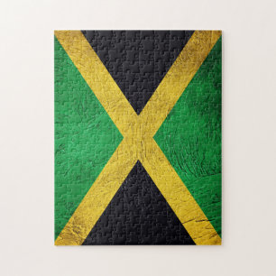 Quebra-cabeça Bandeira jamaicana