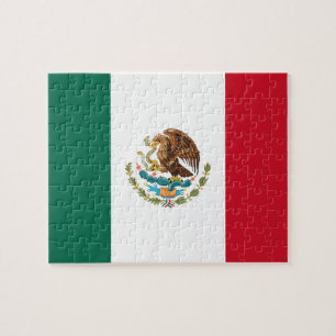 Quebra-cabeça Bandeira mexicana - Bandeira do México