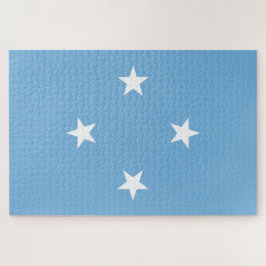 Quebra-cabeça Bandeira Micronésia (Estados Federados da Micronés