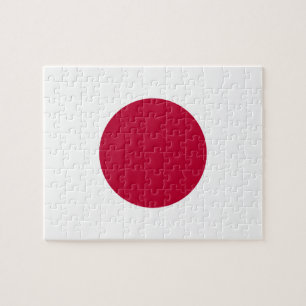 Quebra-cabeça Bandeira nacional do mundo de Japão