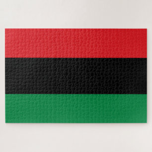 Quebra-cabeça Bandeira Pan-Africana UNIA