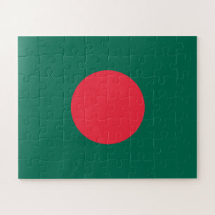 Quebra-cabeça Bandeira Patriótica de Bangladesh