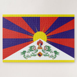 Quebra-cabeça Bandeira Tibetana