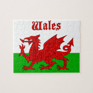 Quebra-cabeça Bandeira Wales de Galês