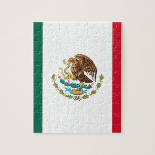 Quebra-cabeça Bandera do México - Bandeira do México - Bandeira